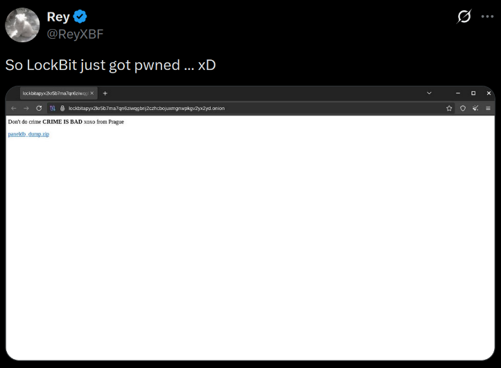 Lockbit pwned